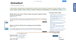 Desktop Screenshot of dotnetbull.com